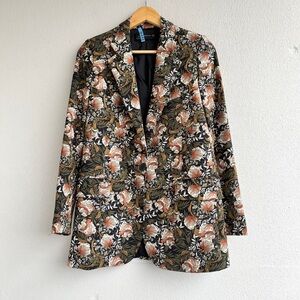 ZARA | Floral Blazer